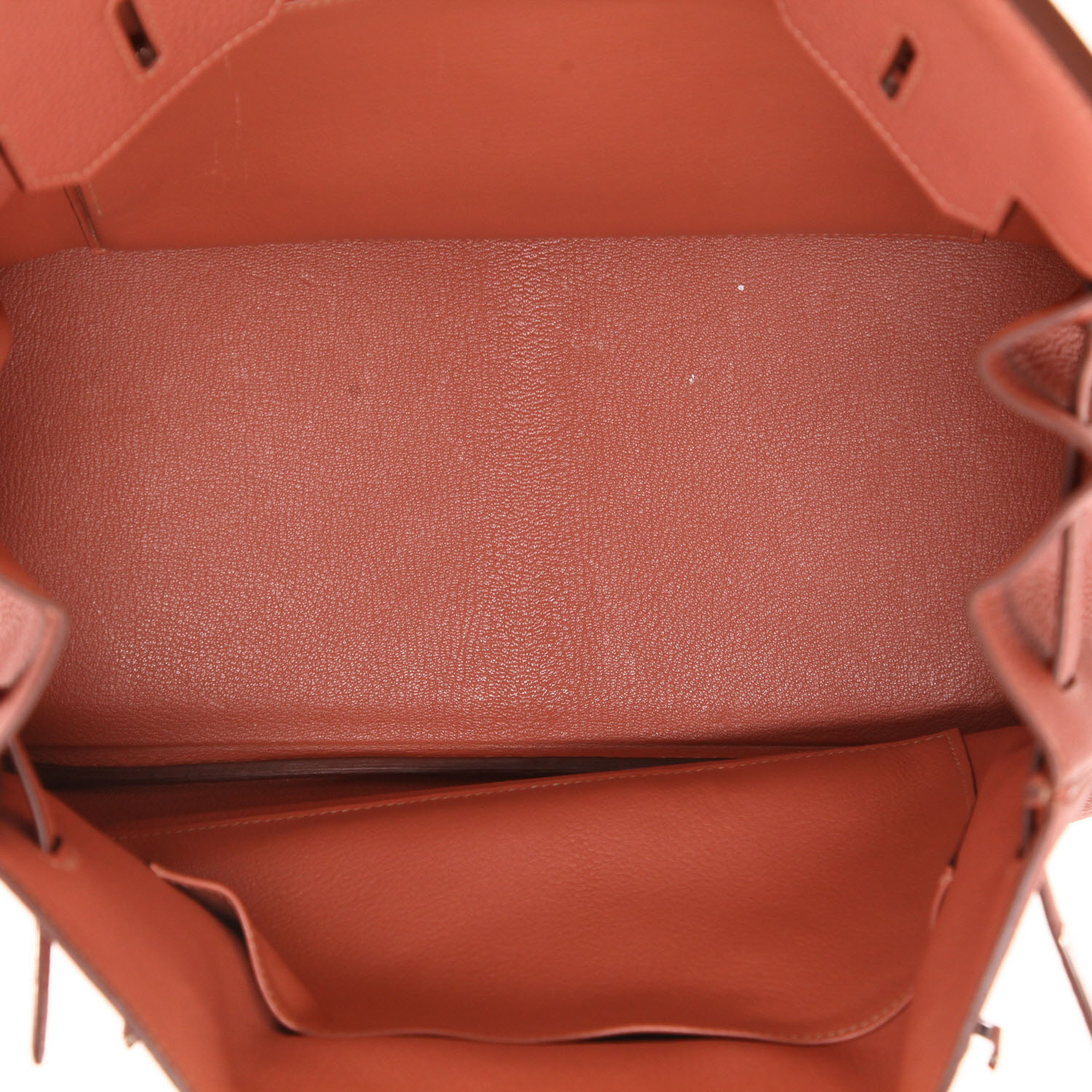 Sac à main Hermès  Birkin 35 cm en cuir togo rose Thé - Detail D3