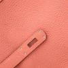 Hermès  Birkin 35 cm handbag  in pink Thé togo leather - Detail D4 thumbnail