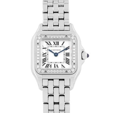 Montre Cartier Panthère Joaillerie petit modèle  en acier Vers 2024