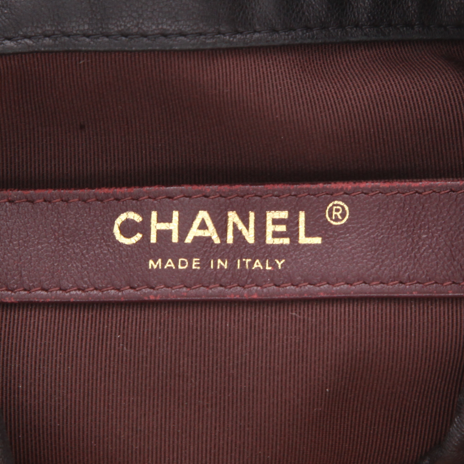 Borsa a tracolla Chanel   in pelle nera - Detail D2
