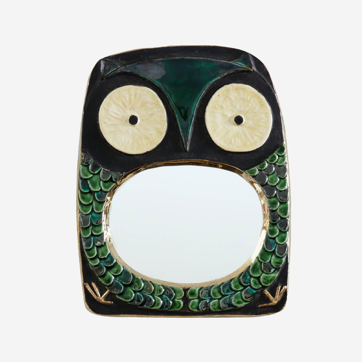 Mithé Espelt (1923-2020), Miroir 'Chevêche' - le modèle créé vers 1965