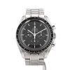 Reloj Omega Speedmaster Professional Moonwatch de acero Ref: Omega - 1450022  Circa 2000 - 360 thumbnail