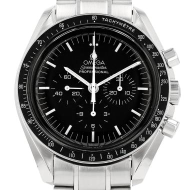 Orologio Omega Speedmaster Professional Moonwatch in acciaio Ref: Omega - 1450022  Circa 2000