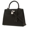 Hermès  Kelly 25 cm handbag  in black epsom leather - 00pp thumbnail