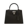 Hermès  Kelly 25 cm handbag  in black epsom leather - 360 thumbnail