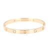 Bracelet Cartier Love 4 diamants en or rose et diamants - 360 thumbnail