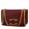 Sac à main Celine  Frame en cuir bordeaux - 00pp thumbnail