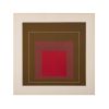 Josef Albers (1888-1976), WLS IV, from White Line Squares (Series I) - 1966 - Detail D1 thumbnail