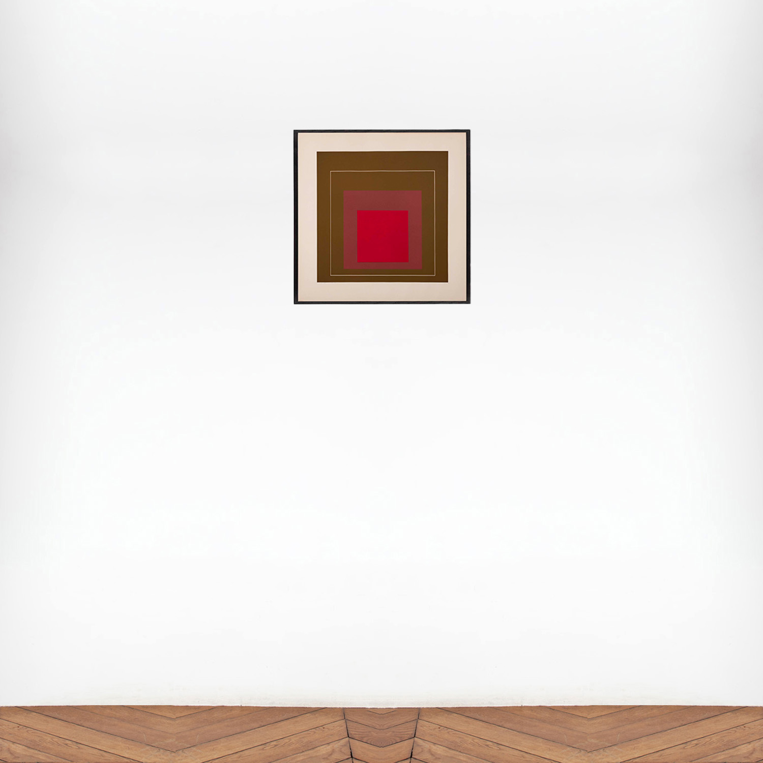 Josef Albers (1888-1976), WLS IV, from White Line Squares (Series I) - 1966 - Detail D5