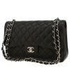 Sac bandoulière Chanel  Timeless Jumbo en cuir grainé matelassé noir - 00pp thumbnail