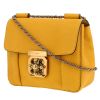 Chloé  Elsie shoulder bag  in Jaune Ambre leather - 00pp thumbnail