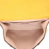 Chloé  Elsie shoulder bag  in Jaune Ambre leather - Detail D3 thumbnail