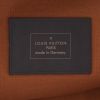 Sac de week end Louis Vuitton  Keepall Editions Limitées en toile monogram marron et cuir noir - Detail D2 thumbnail