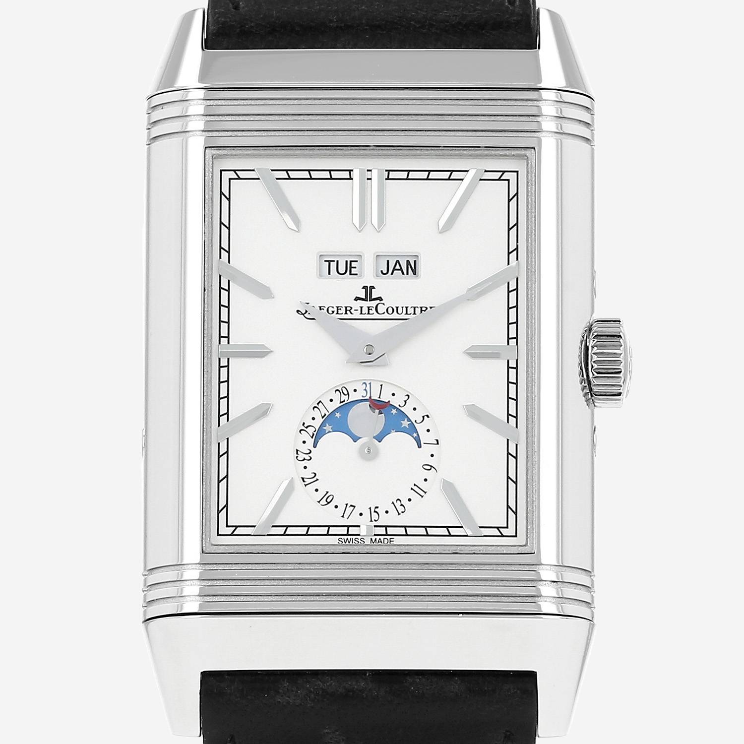 Montre Jaeger-LeCoultre Reverso-Duoface en acier Ref: Jaeger-LeCoultre - Q3918420  Vers 2022