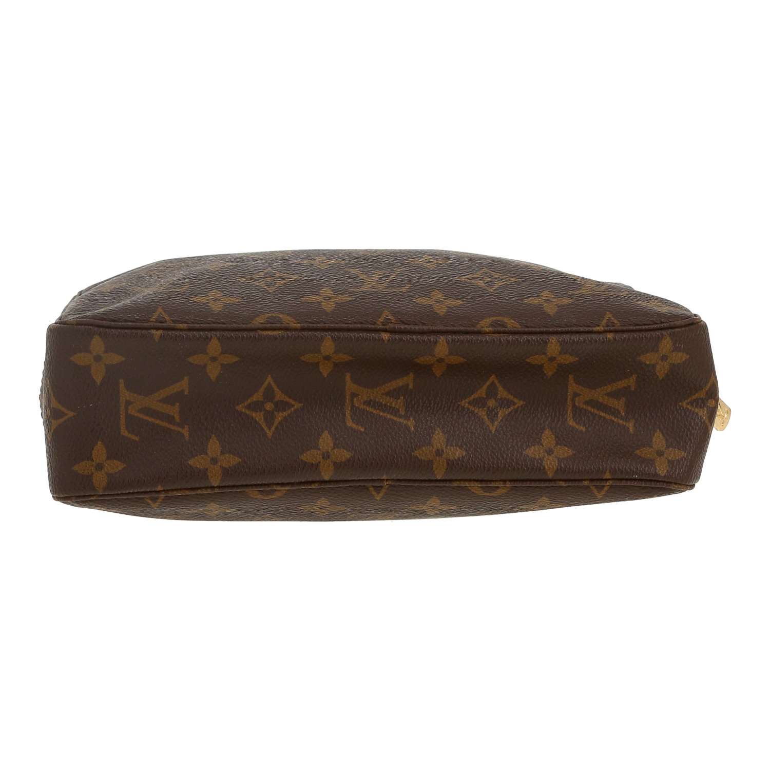 Trousse Louis Vuitton   in tela monogram marrone - Detail D1