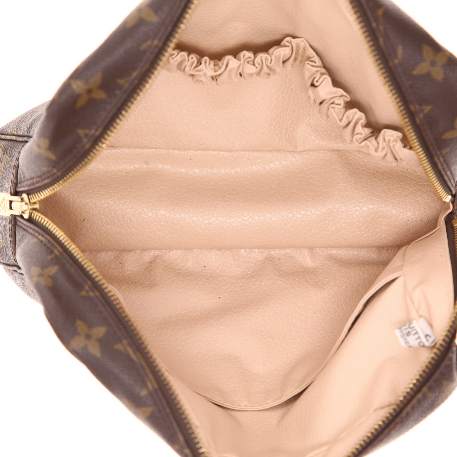 Trousse Louis Vuitton   in tela monogram marrone - Detail D3