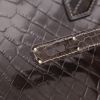 Hermès  Birkin 30 cm handbag  in grey niloticus crocodile - Detail D4 thumbnail