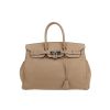 Hermès  Birkin 35 cm handbag  in tourterelle grey leather taurillon clémence - 360 thumbnail