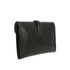 Hermès  Jige pouch  in navy blue box leather - Detail D8 thumbnail