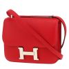 Sac à main Hermès  Constance mini  en cuir epsom rouge Casaque - 00pp thumbnail