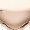 Borsa Hermès  Kelly 28 cm in pelle taurillon clemence Craie - Detail D3 thumbnail