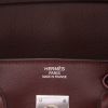 Hermès  Birkin 35 cm handbag  in red H box leather - Detail D2 thumbnail