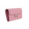 Hermès  Long To Go shoulder bag  in Mauve Sylvestre epsom leather - Detail D5 thumbnail