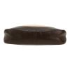 Hermès  Trim bag worn on the shoulder or carried in the hand  in beige canvas  and brown box leather - Detail D1 thumbnail