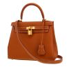 Sac à main Hermès  Kelly 25 cm en cuir togo gold - 00pp thumbnail