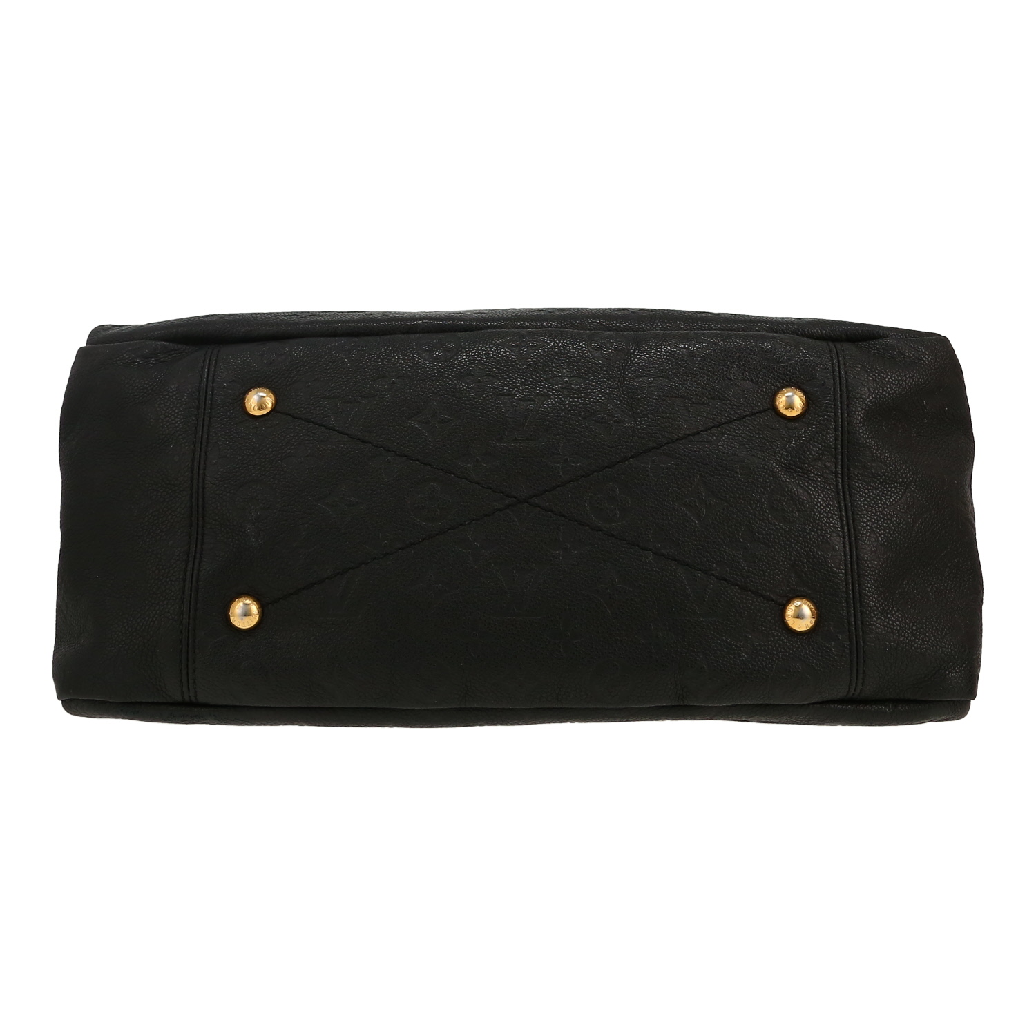 Sac à main Louis Vuitton  Artsy en cuir monogram empreinte noir - Detail D1
