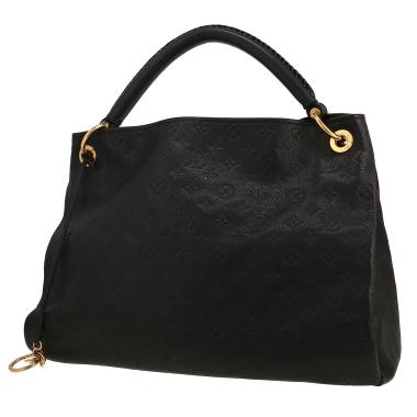 Sac à main Louis Vuitton  Artsy en cuir monogram empreinte noir