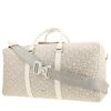 Dior   travel bag  in white monogram canvas Oblique  and white leather - 00pp thumbnail