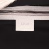 Dior   travel bag  in white monogram canvas Oblique  and white leather - Detail D2 thumbnail