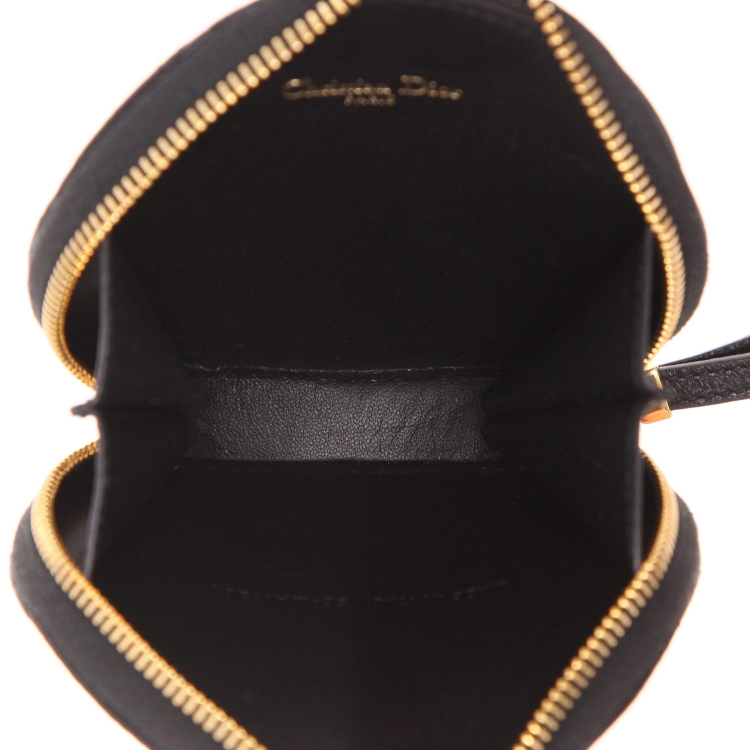 Borsa a tracolla Dior  Caro mini  in pelle cannage nera - Detail D3