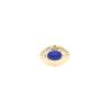 Anello Boucheron Jaipur in oro giallo e lapislazzuli - 360 thumbnail