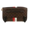 Louis Vuitton  Pegase suitcase  in brown monogram canvas  and natural leather - Detail D1 thumbnail
