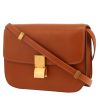 Celine  Classic Box shoulder bag  in brown leather - 00pp thumbnail