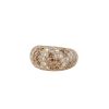 Bague Cartier Sauvage en or jaune, diamants blancs et diamants bruns - 00pp thumbnail