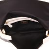 Fendi  Baguette handbag  in black paillette  and white leather - Detail D3 thumbnail
