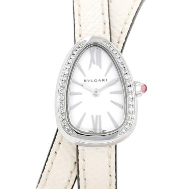 Montre Bulgari Serpenti en acier Ref: 102781 Vers 2022