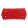 Louis Vuitton  Montaigne handbag  in red empreinte monogram leather - Detail D1 thumbnail