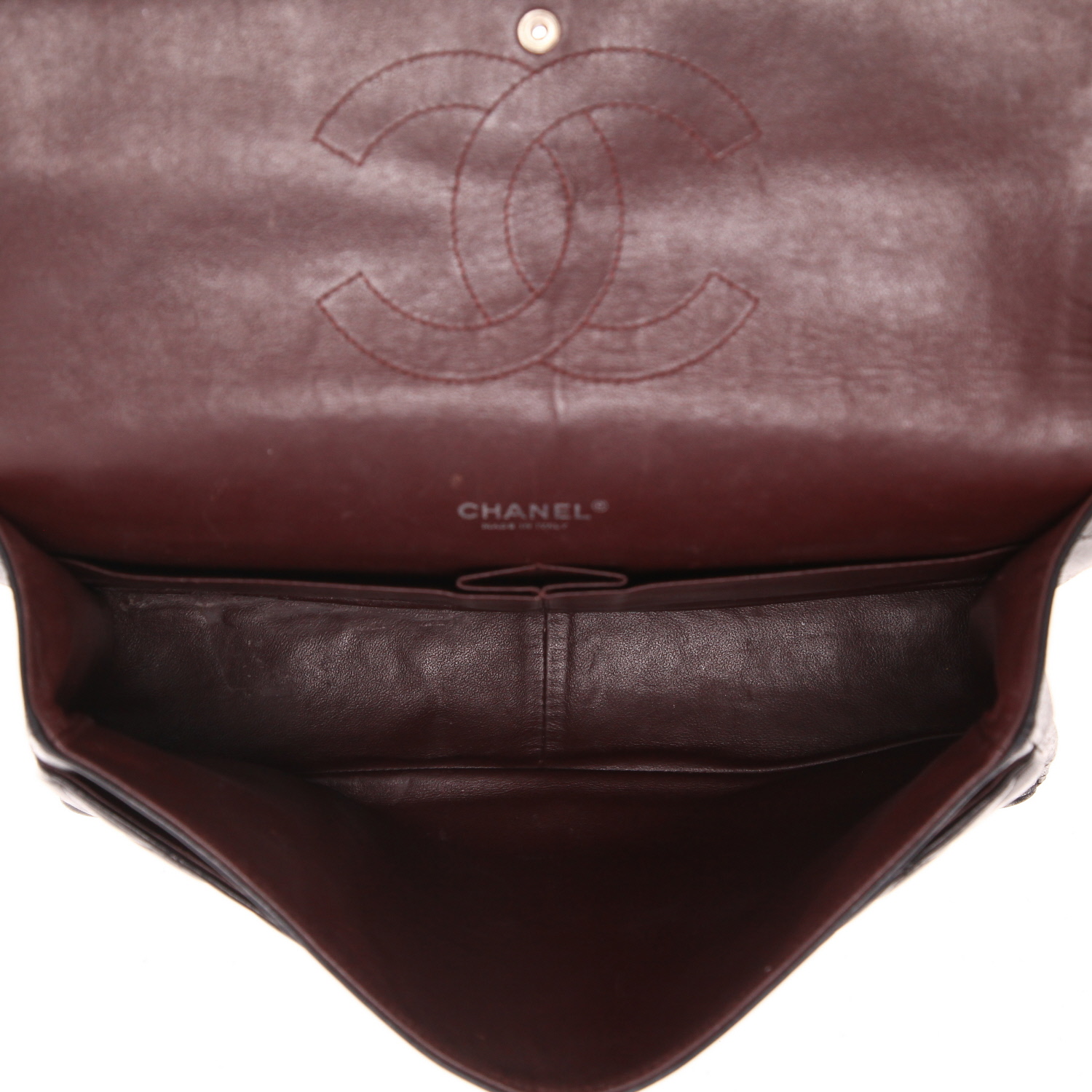 Sac bandoulière Chanel  Timeless Maxi Jumbo en cuir matelassé noir - Detail D3