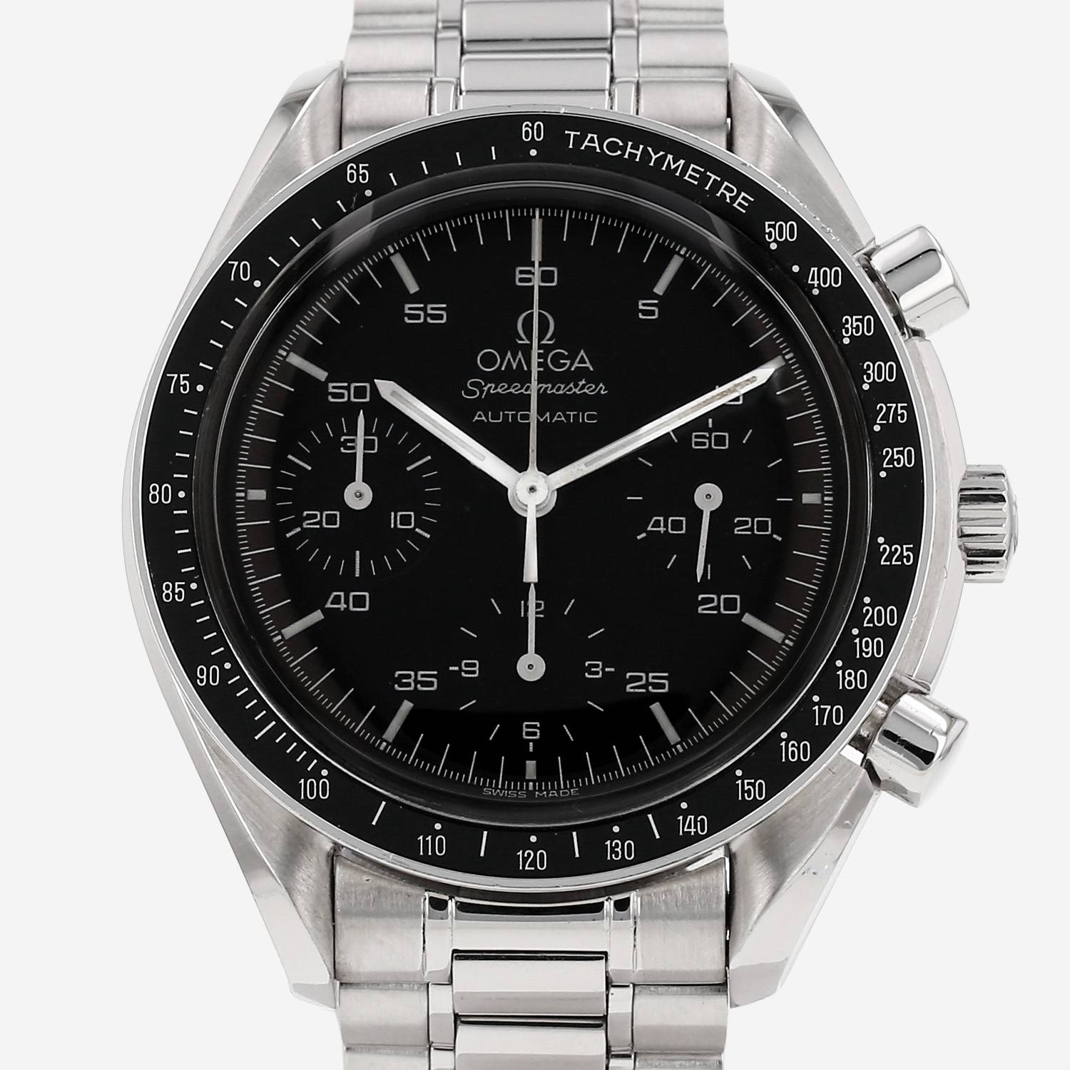 Omega Speedmaster Automatic  in stainless steel Circa 1990