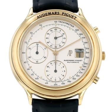 Montre Audemars Piguet Huitième Chronograph en or jaune Ref: Audemars Piguet - BA2564  Vers 1990
