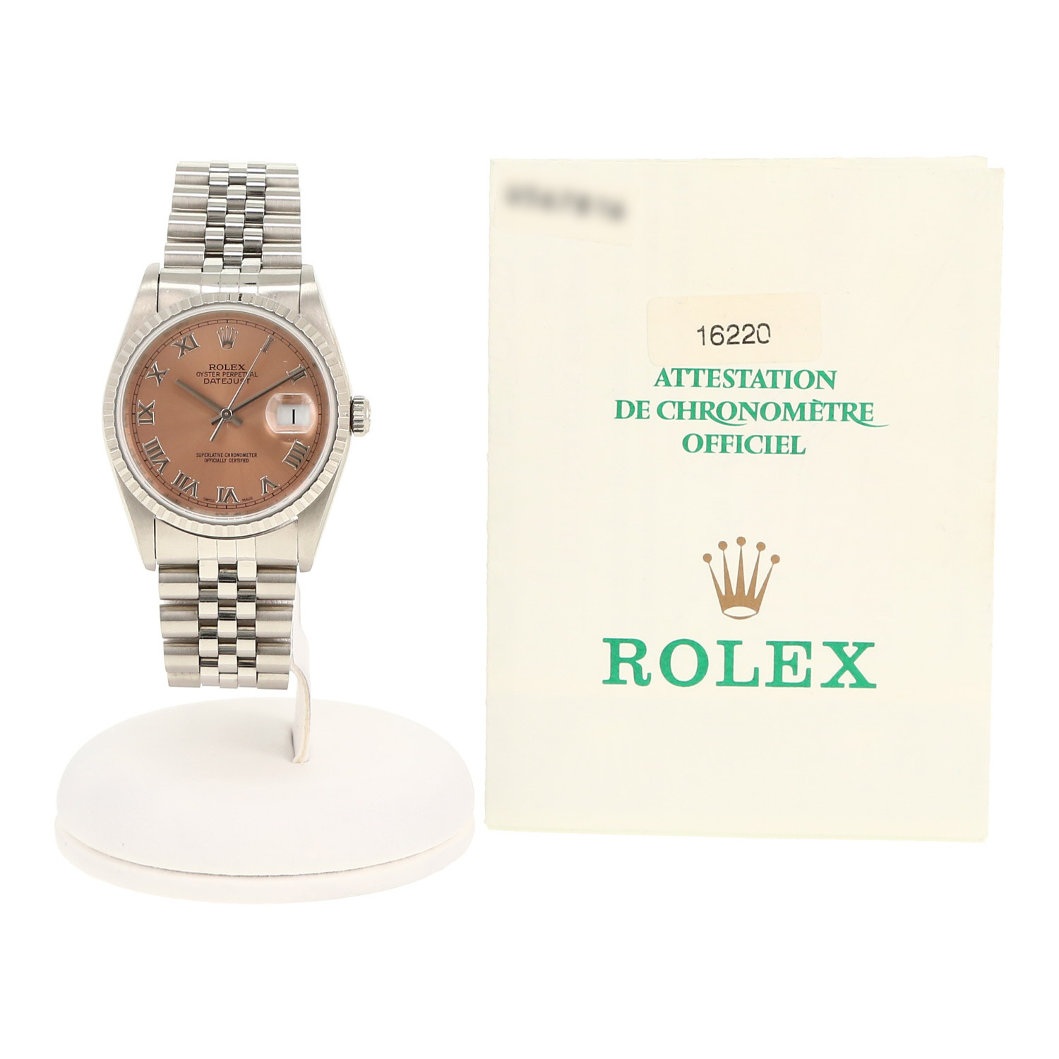 Reloj Rolex Datejust de acero Ref: Rolex - 16220  Circa 1997