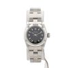 Montre Rolex Lady Oyster Perpetual en acier Ref: Rolex - 67180  Vers 1996 - 360 thumbnail