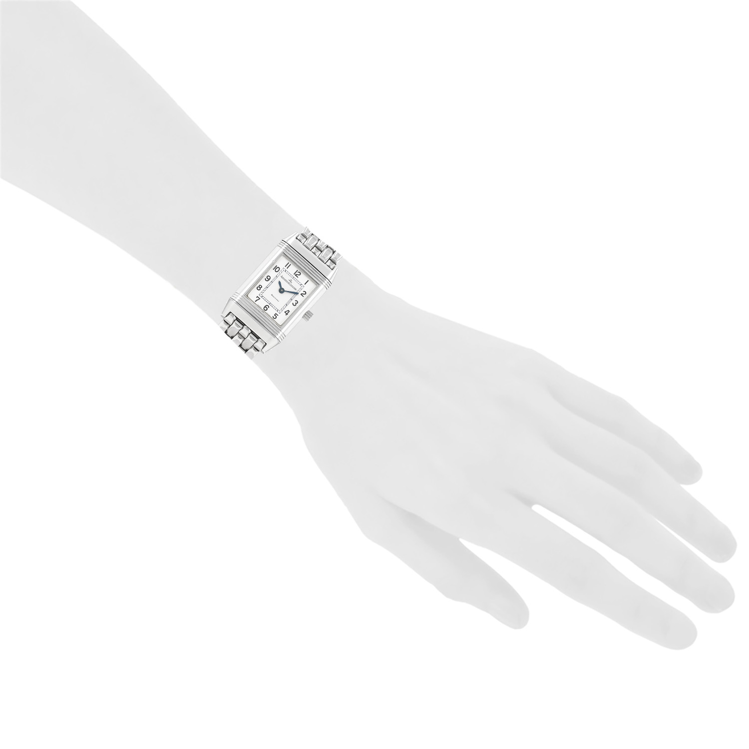 Orologio Jaeger-LeCoultre Reverso Lady in acciaio Ref: Jaeger-LeCoultre - 260.8.86  Circa 2000 - Detail D1