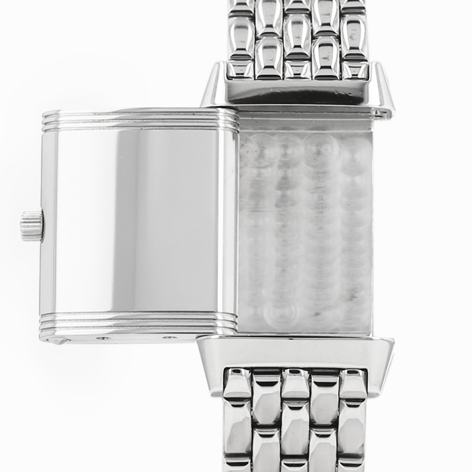 Orologio Jaeger-LeCoultre Reverso Lady in acciaio Ref: Jaeger-LeCoultre - 260.8.86  Circa 2000 - Detail D3