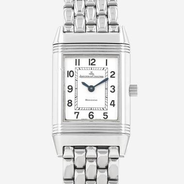 Montre Jaeger-LeCoultre Reverso Lady en acier Ref: Jaeger-LeCoultre - 260.8.86  Vers 2000
