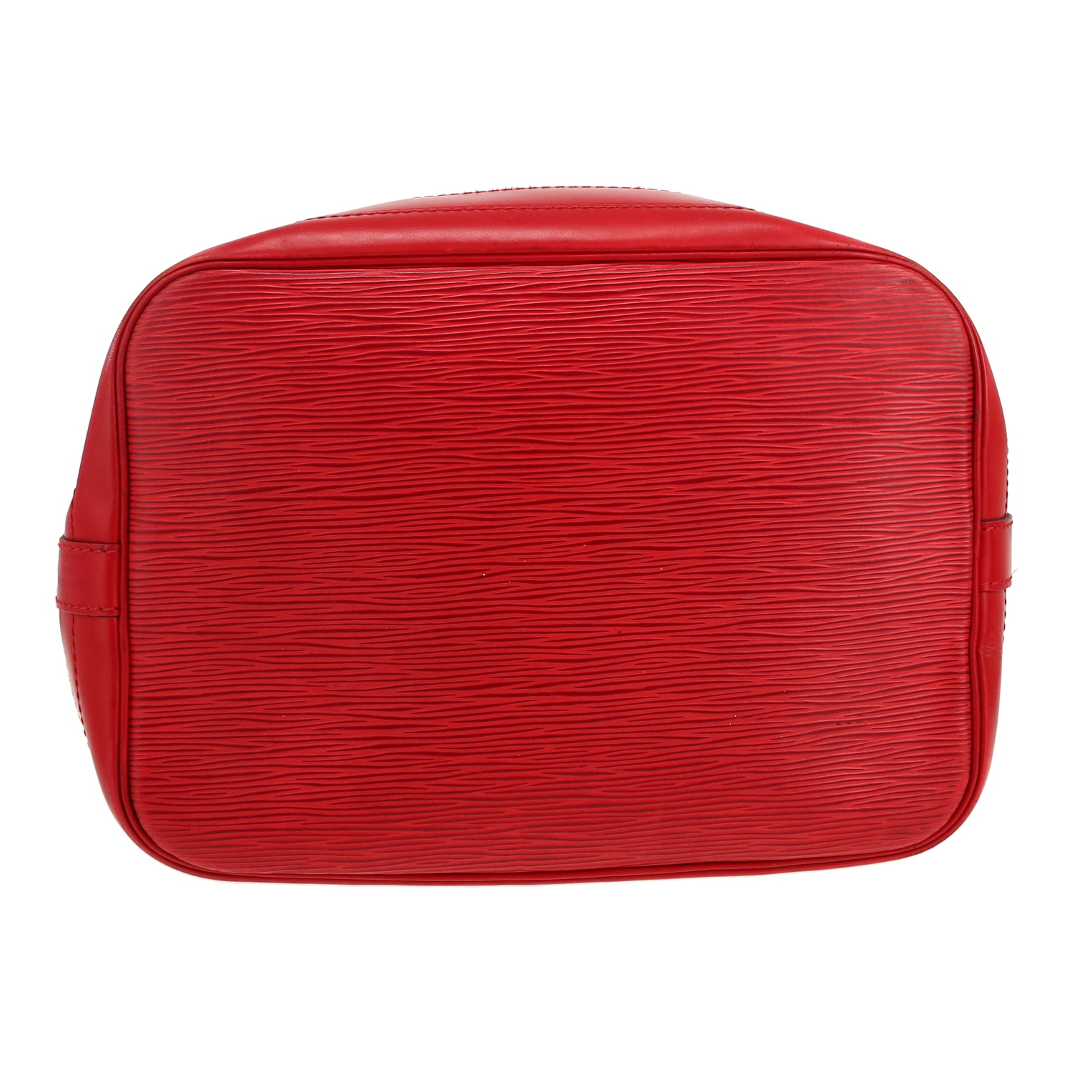 Borsa Louis Vuitton  Noé in pelle Epi rossa - Detail D1